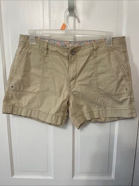 Levi's Tan Cotton Shorts